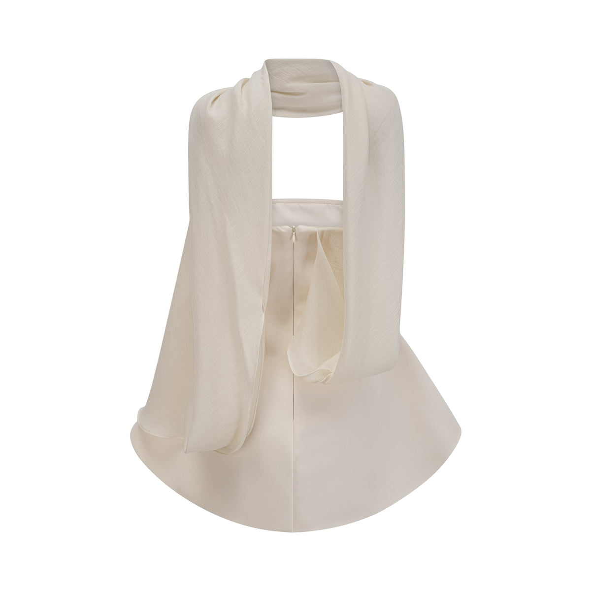 Danaé ribbon-design flared mini dress