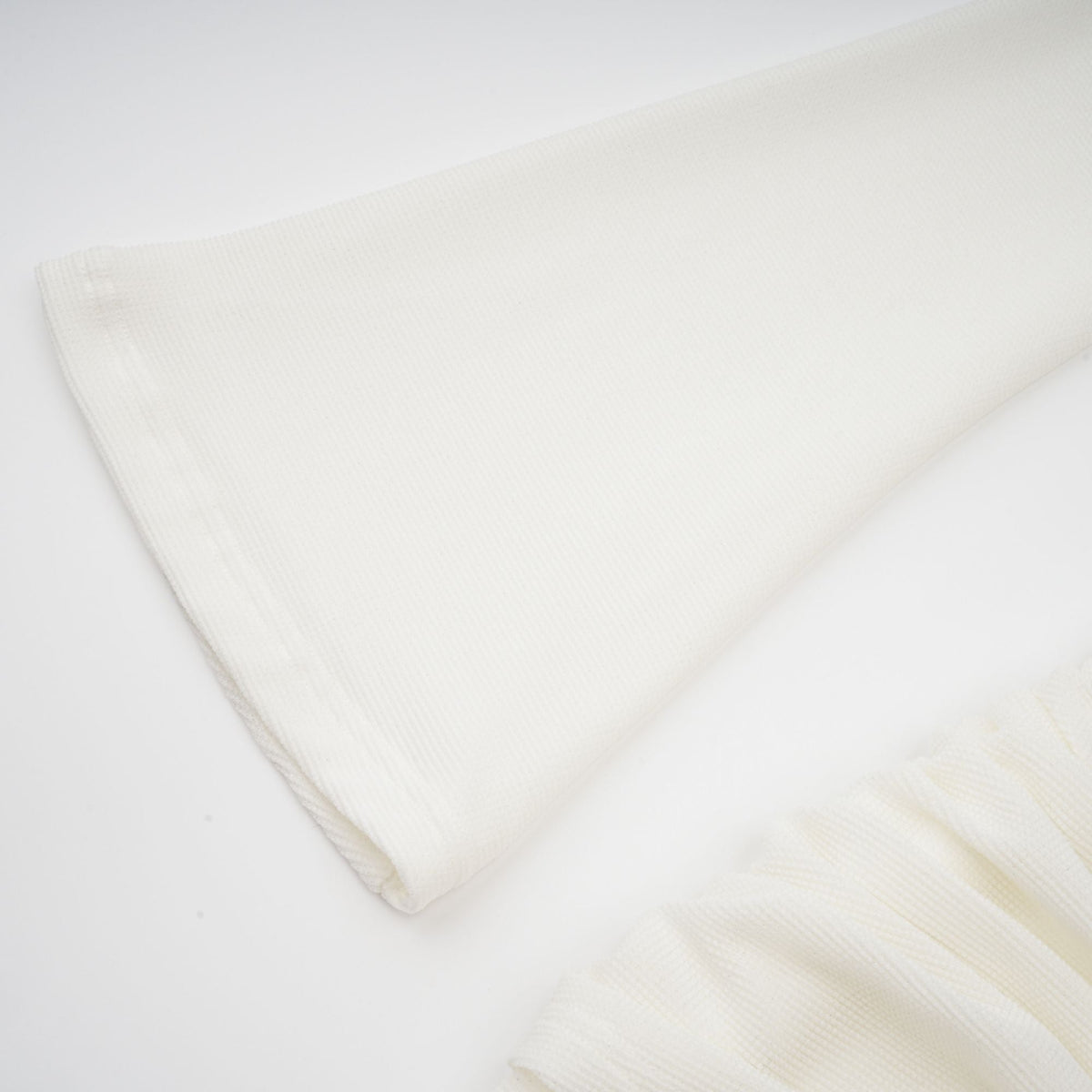 Wanda white glittered floral-appliqué knit maxi dress