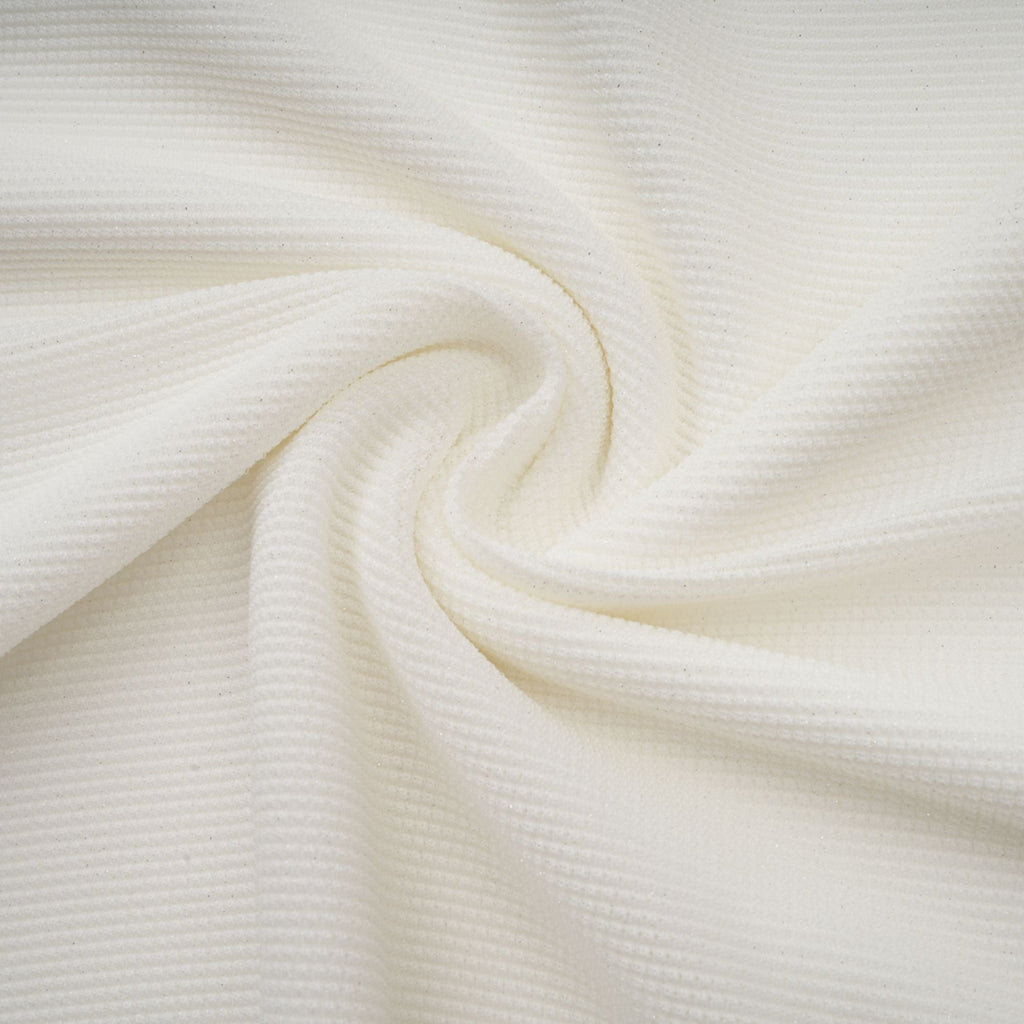 Wanda white glittered floral-appliqué knit maxi dress