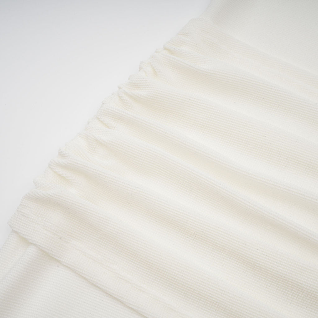 Wanda white glittered floral-appliqué knit maxi dress