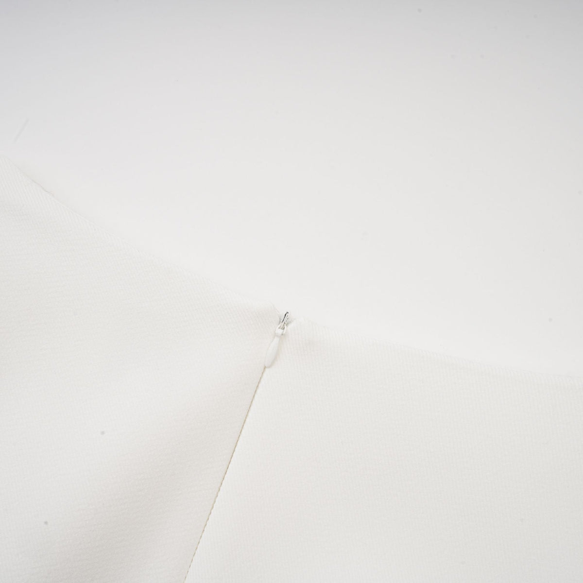 Elodie bubble-skirt mini dress in White