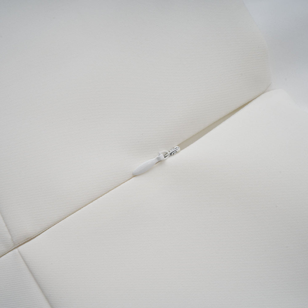 Automne White Floral Embroidered Mini Dress