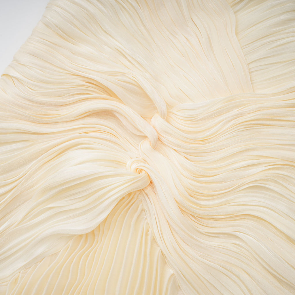 Roxane Yellow Cinched Waist Ruched Maxi Dress