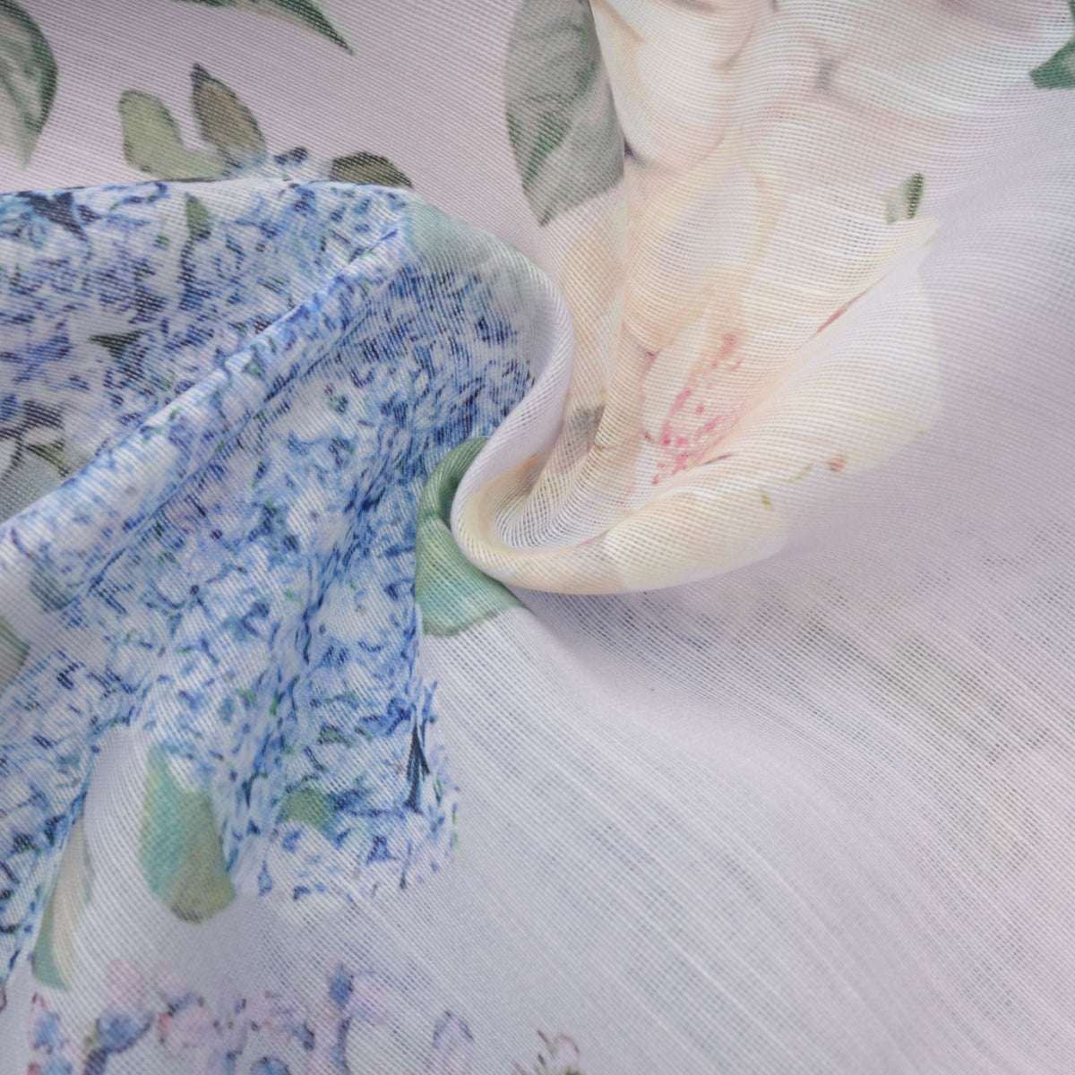 Fabienne light-pink floral-print mini dress