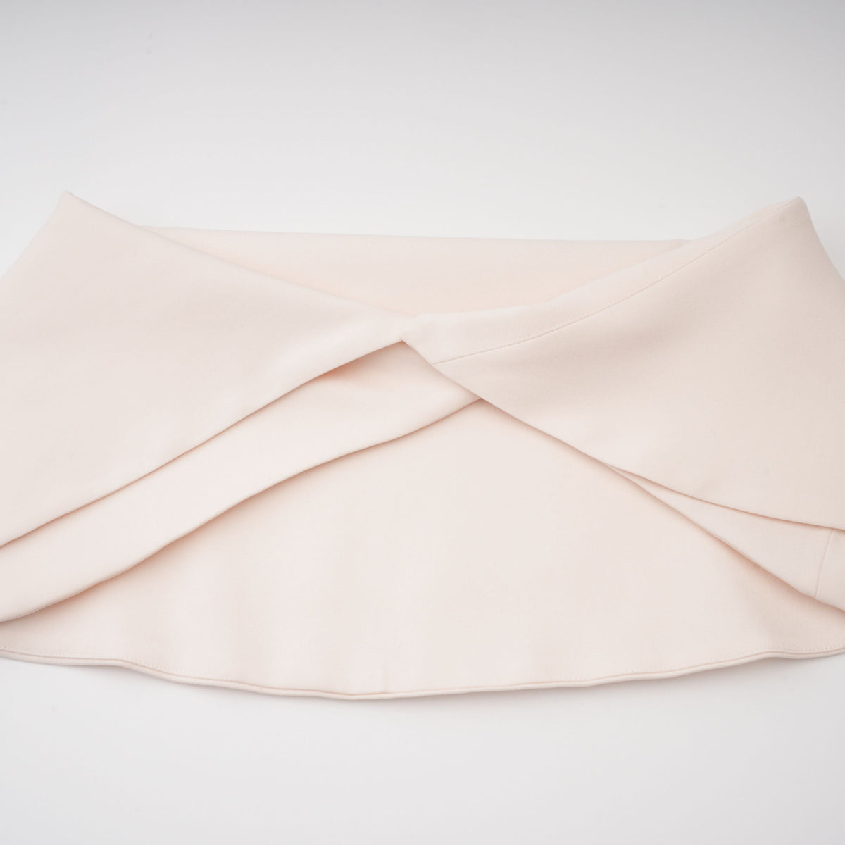 Aria White Asymmetrical Shawl & Tulle Panel Dress Set