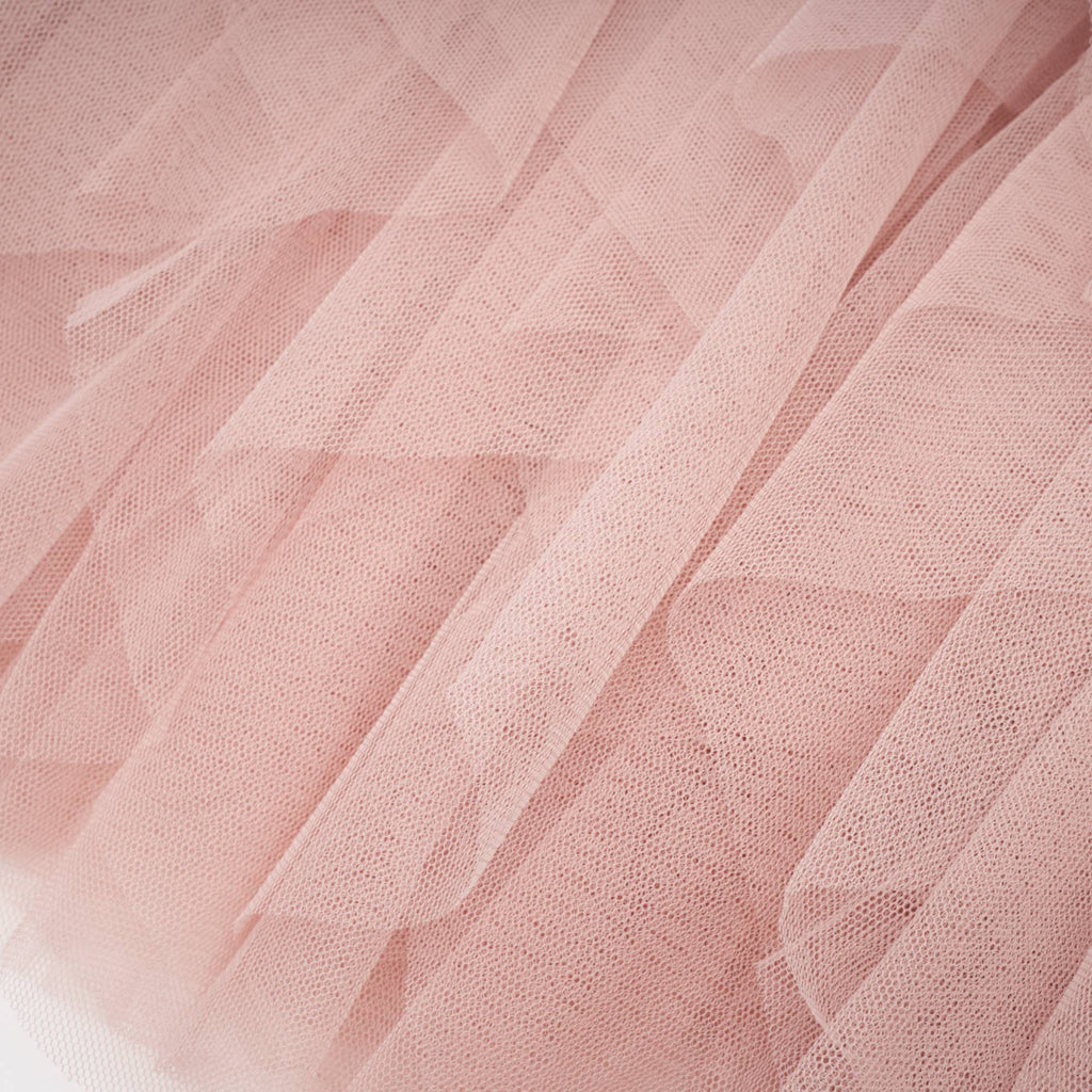 Eilís Pink Bustier Mesh Maxi Dress