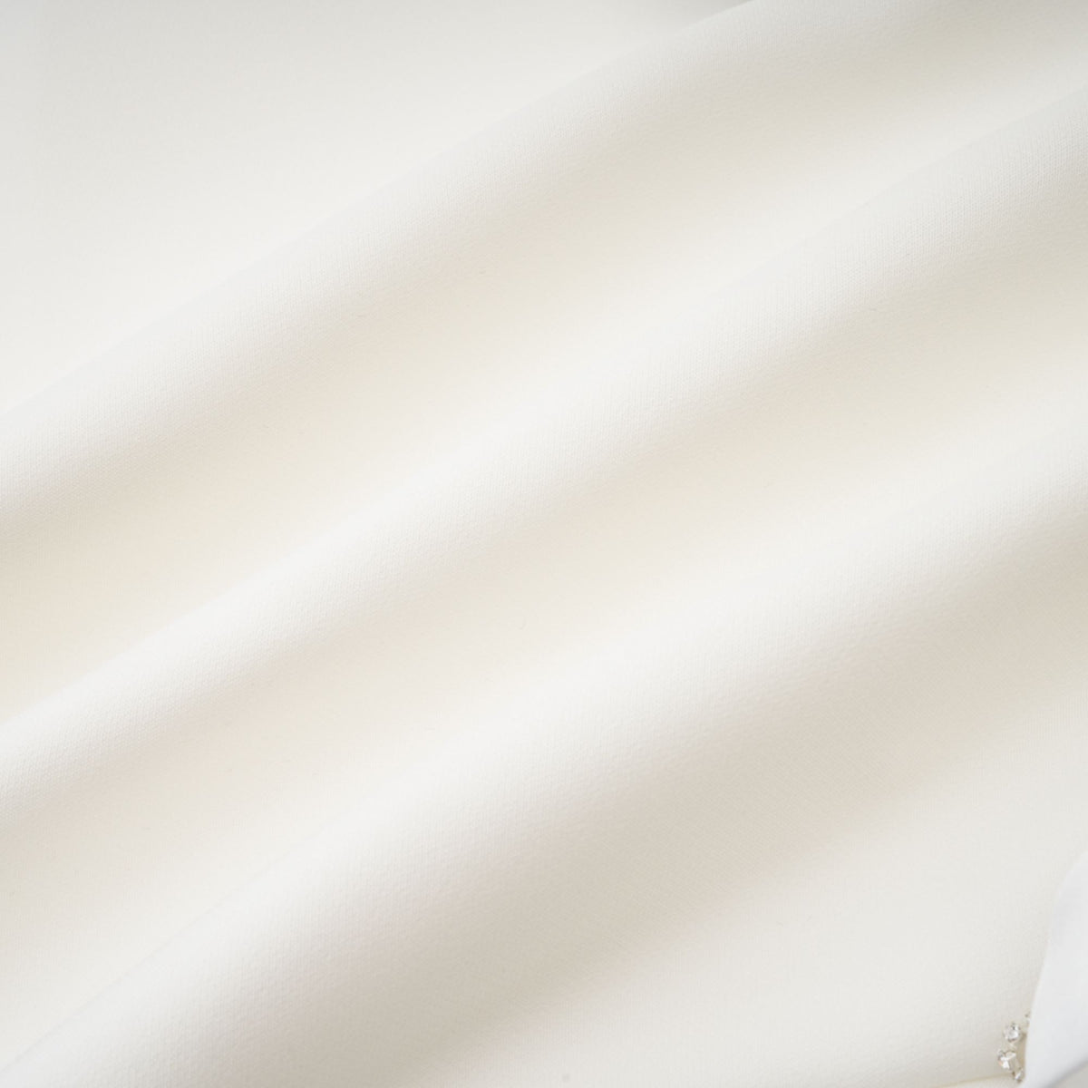 Rosalie white faux-flower mini dress